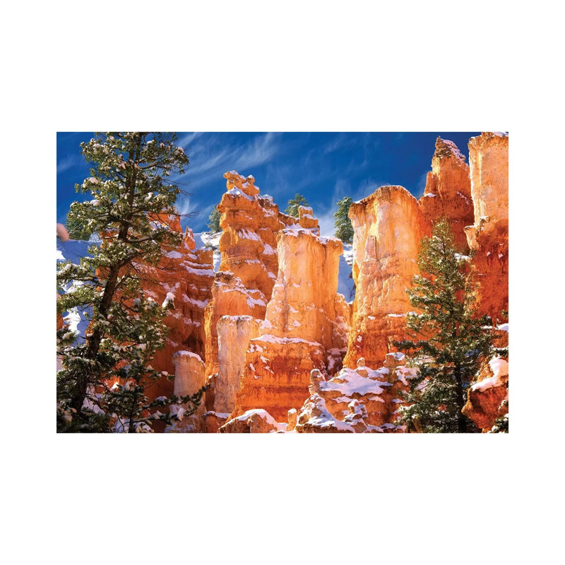 Bryce Sculptures 1 Piece Wrapped Canvas Wall Art, 20.32 cm H x 30.48 cm W
