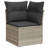 Vidaxl Garden Sofa Set Light Grey, Anthracite-117670392