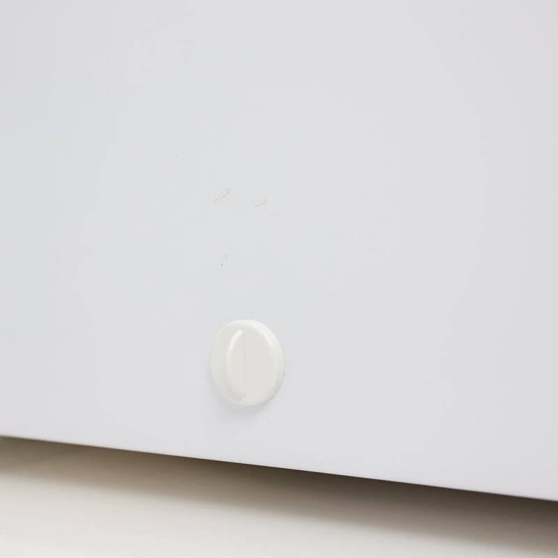 Compact White Glass Top Commercial Refrigerator Freezer