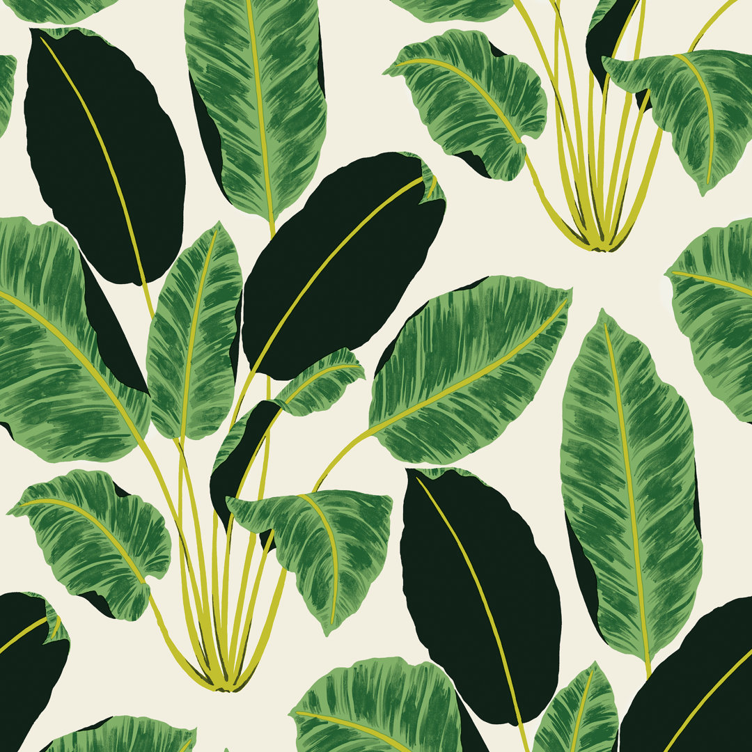 Hojas Cubanas Peel and Stick Wallpaper By Genevieve Gorder AllModern