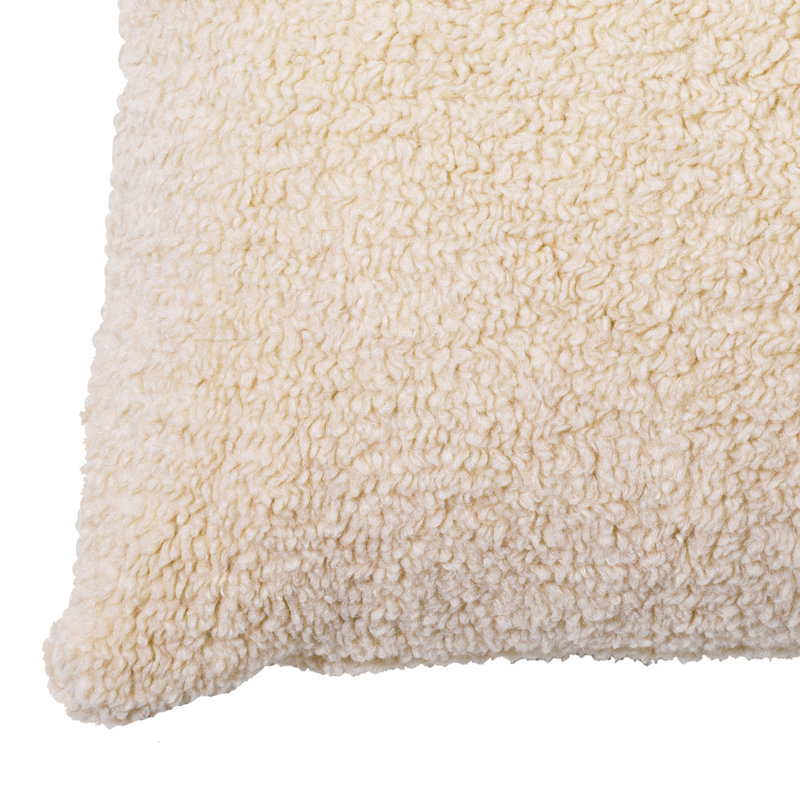 Palla Square Pillow Cover & Insert, 23.62" x 23.62", Brisbane Cream