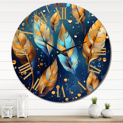 Metal Wall Clock