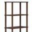 Erykah Mid-Century Modern 4-Tier Etagere Open Selves with Storage Drawers for Bathroom or Living Room