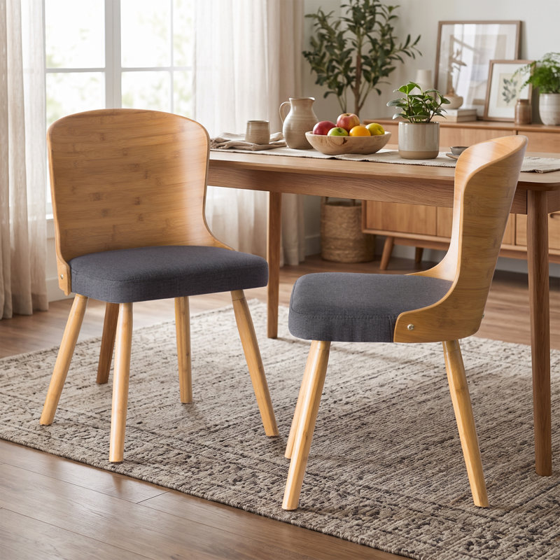 Chaise d'appoint rembourrée Orchard Hill, Gris