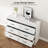 6 Drawers Dresser For Bedroom,Chest Of Drawers With Wide Metal Handle-110771313