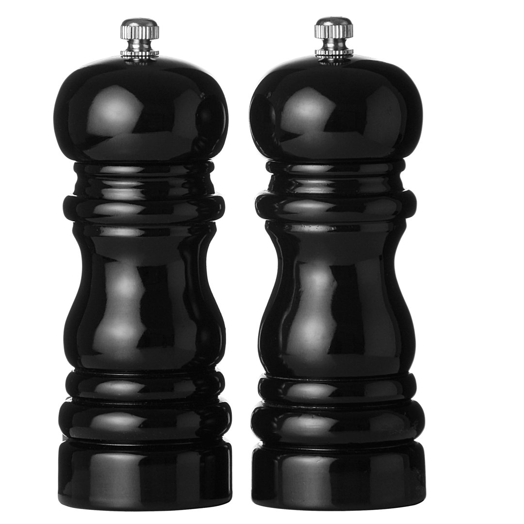 Brand Wood No Salt And Pepper Shaker Set