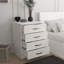 Carrigan 55cm W Manufactured Wood Bedside Table