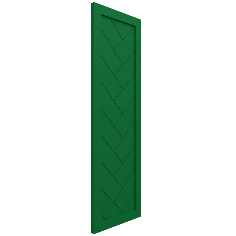 Volets de style moderne EnduraCore, Vert Guignet, L 15 po, H 67 po