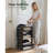 Large 100L Laundry Hamper With Lid, Collapsible Clothes Basket & Removable Bag-122980214