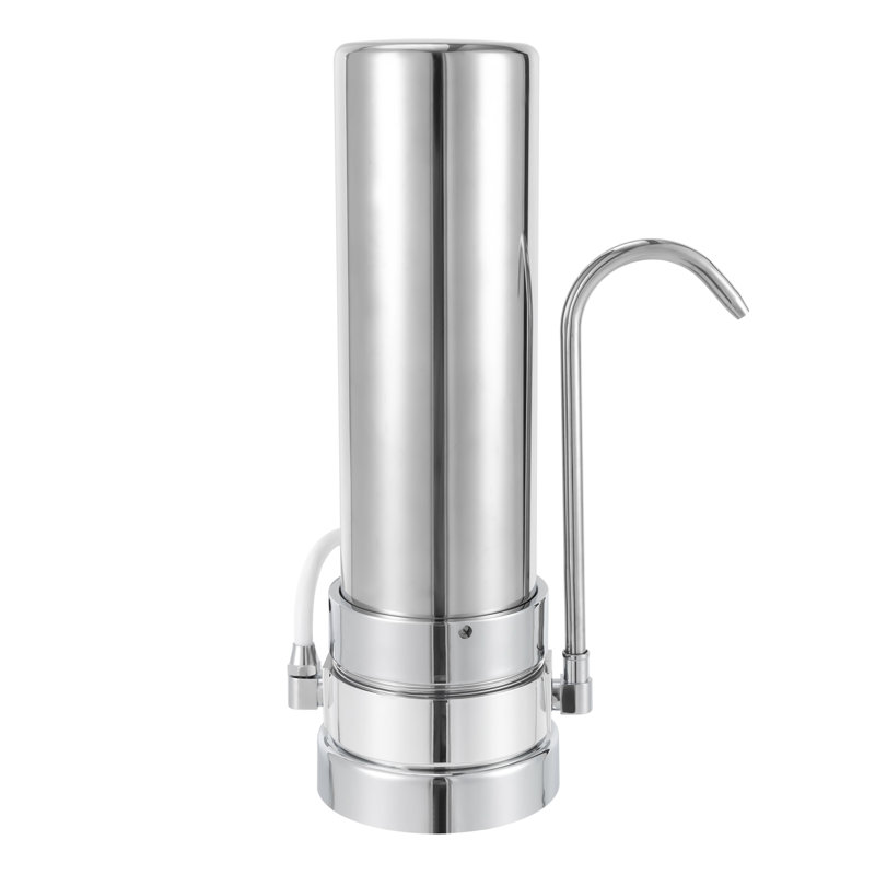 Système de filtration de comptoir en acier inoxydable