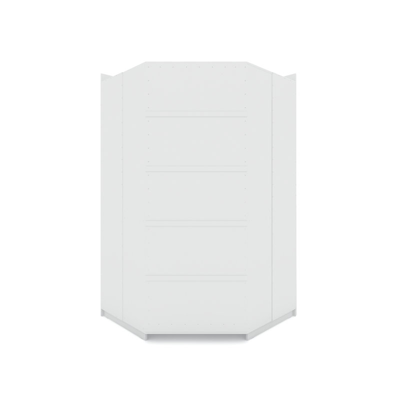 Aleece 65.91'' Closet System, White
