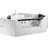 59'' x 59'' Whirlpool Acrylic Bathtub with Faucet