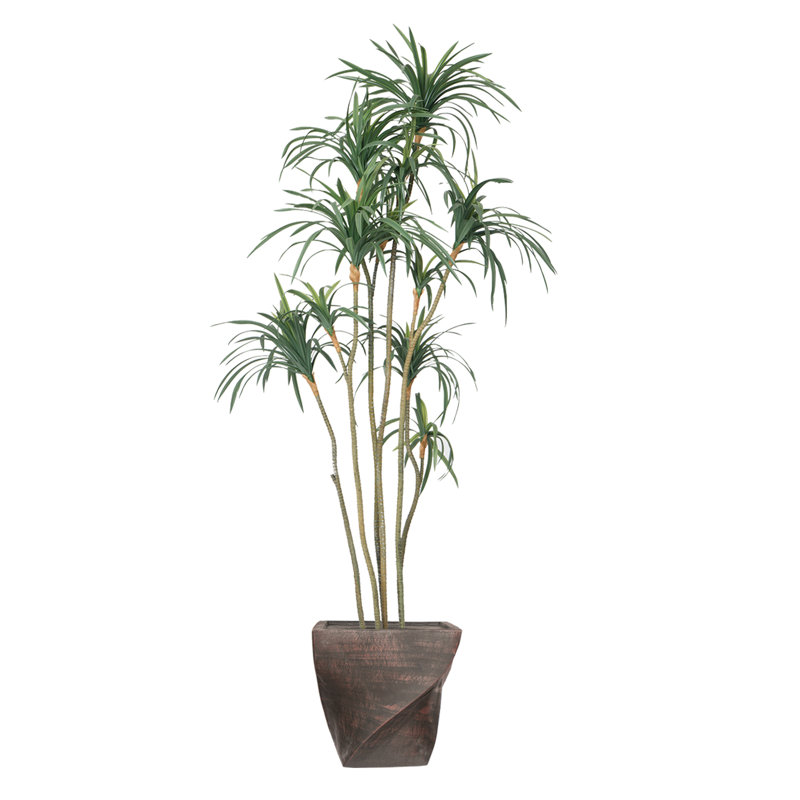 Arbre de dragon artificiel en pot 83,5 po