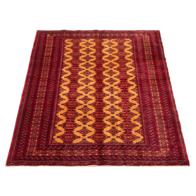 Tapis rouge Teimani 4 pi 2 po x 6 pi 2 po