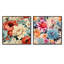 Isamar - ensemble de 2 collages carrés floraux-101855294-101855293