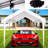 12X20ft Carport Canopy Replacement Tarp - Waterproof 76 Elastic Buckles White Garage Shelter Protected Cover-124521276