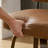 Swivel Upholstered Rattan Back Counter Stool With Walnut Finish Wood Frame-1634067569-1634067535