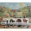 Papier peint ensoleillé soleil printanier pastel-1985903347-1985903342