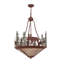Rustic Lodge 3 - Light Pendant