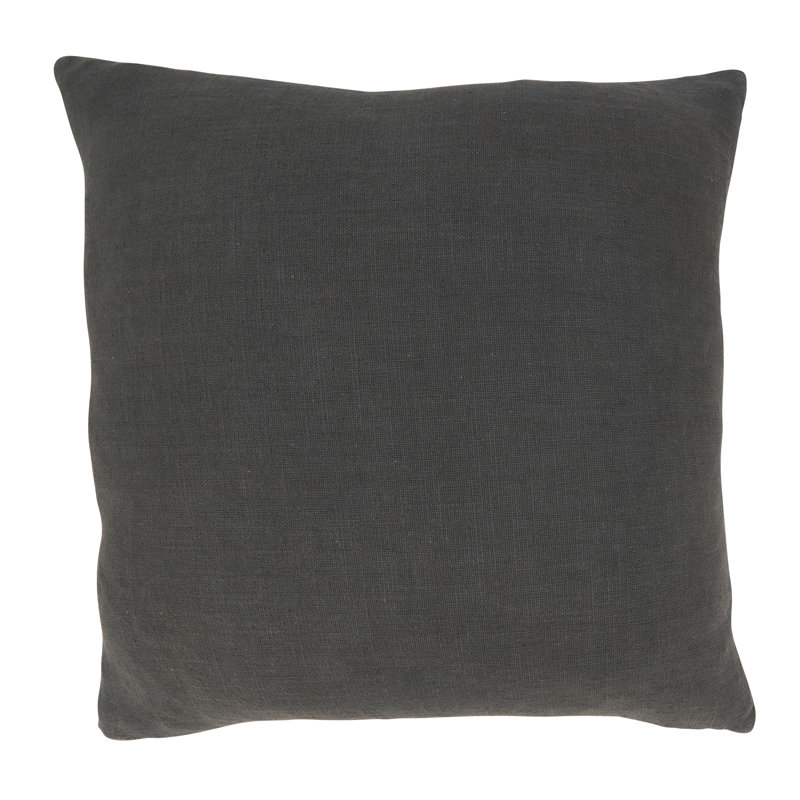 Housse de coussin en coton à motif géométrique Collection Geo Block, Moutarde