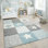Tapis en polypropylène tissé à la machine Avenelle