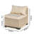 Outdoor Wicker Weaving Conversation Combo-109956829-109956830