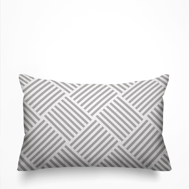 Housse et insert de coussin d'extérieur Langley, Truite