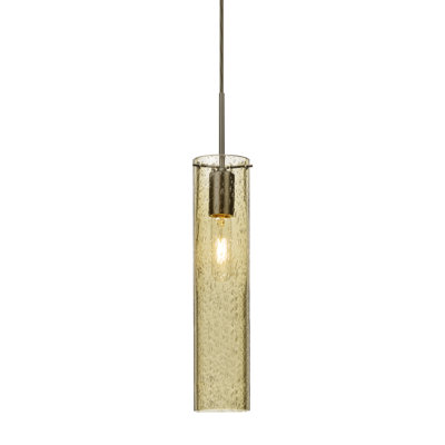 Luminaire suspendu cylindrique à 1 lumière Cattalina