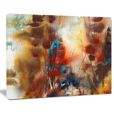 Reproduction d’art sur toile tendue, "artistique abstract"