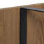 Applique murale en métal / bois / verre 18,75 po Martinek-2098065414