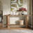 71" Extra Long Console Table With Storage Shelf, Farmhouse Entryway Table Behind Couch Sofa Table-71731077