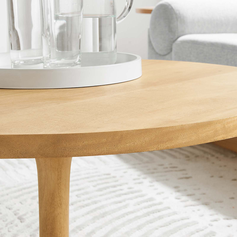 Table basse Modway Lina, Chêne