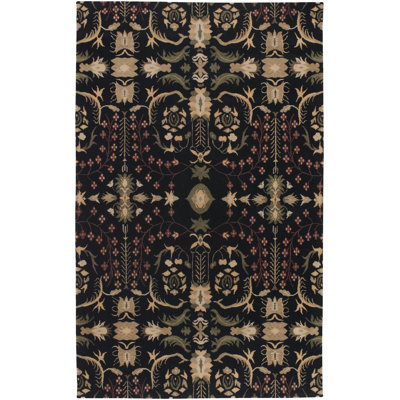 Caldean Wool Ikat Indoor Rug