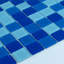 1" x 1" Straight Edge Glass Mosaic Tile-50375083