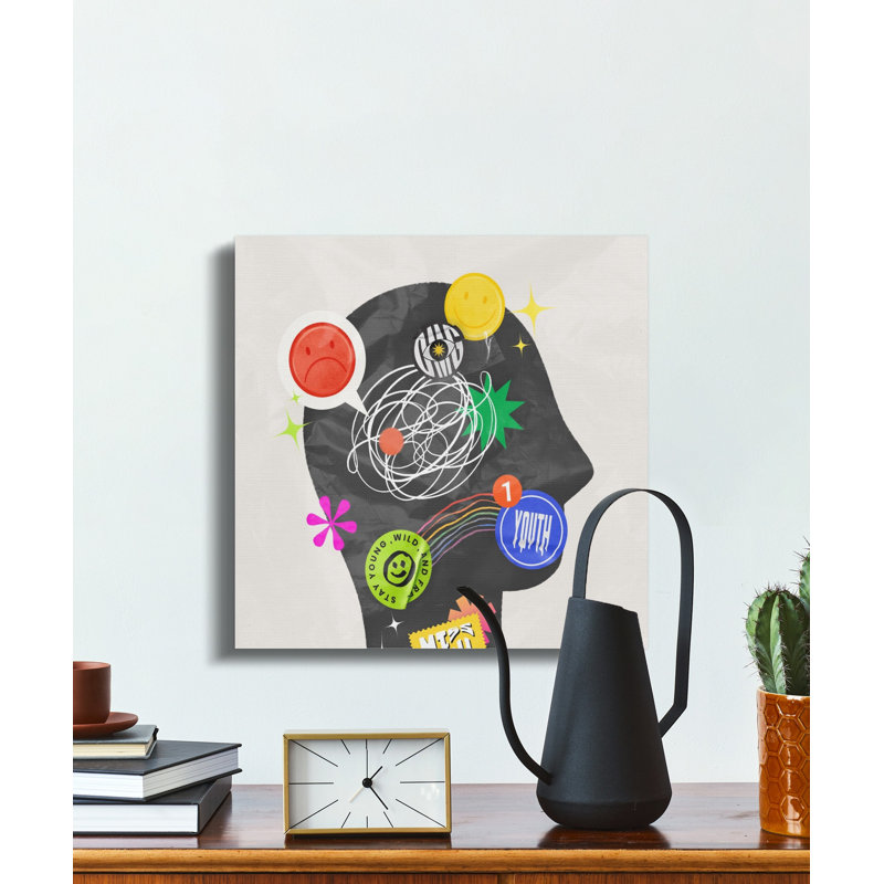 Petrie Wrapped Canvas Print Set, 30x30