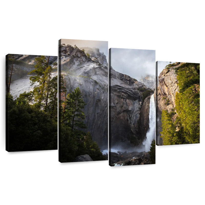 Alvord orageux à Yosemite, H 14 po x l 24 po