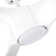 56 In.Intergrated Led Ceiling Fan With White Abs Blade