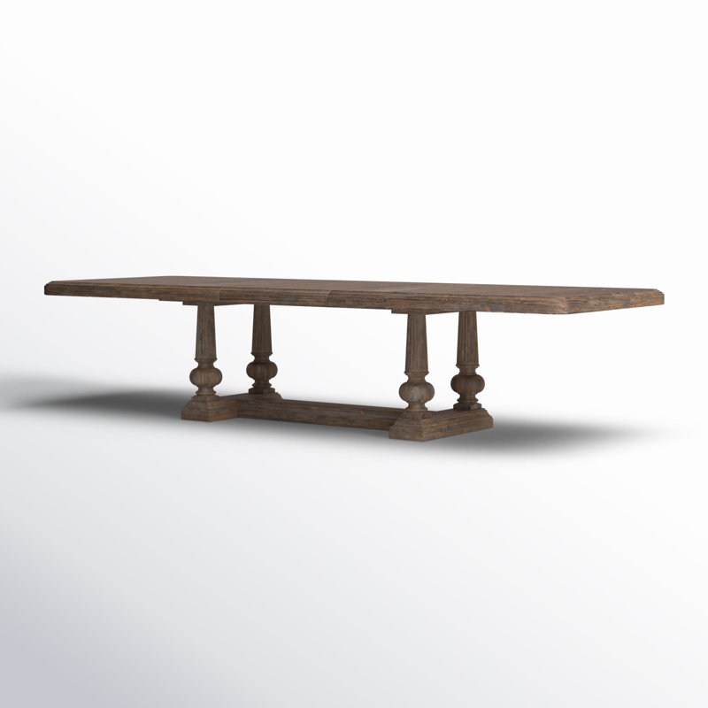 Inie Extendable Pine Solid Wood Dining Table