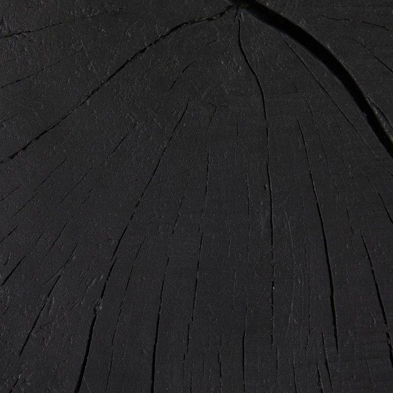 Amiko End Table-Black Resin