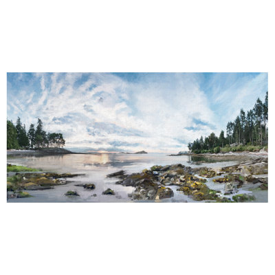 Lakehouse - reproduction sur toile tendue