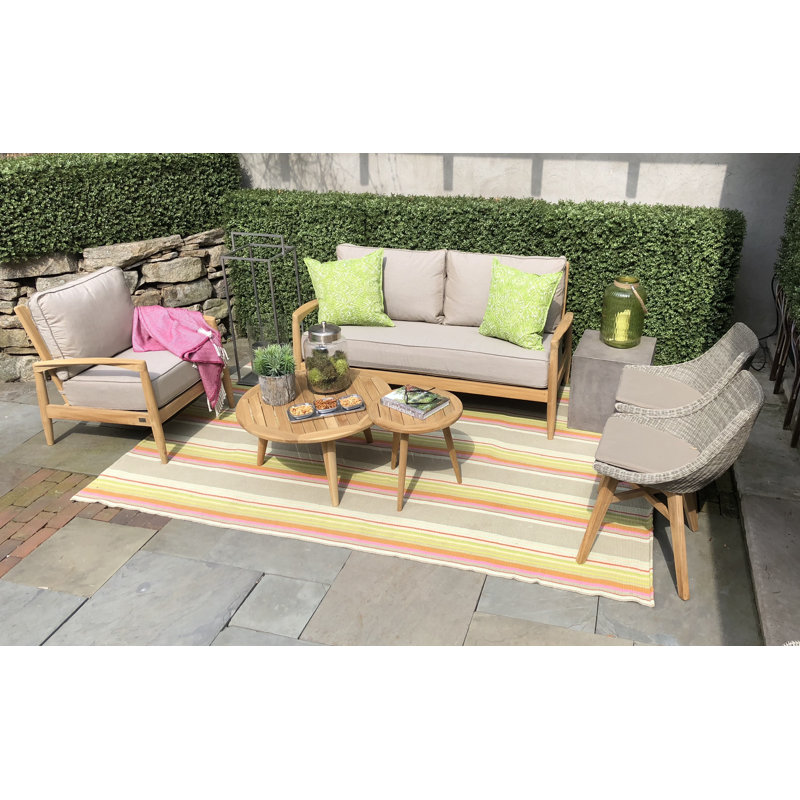 Monica Outdoor Teak Lounge Chair