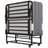 FoldingBed With Mattress 75" X 38" Rollaway GuestBed Portable FoldableBed For Adults With 5" Memory Foam Mattress Space-Saving All Metal Steel Pipe Frame Slatted Pipe Style
