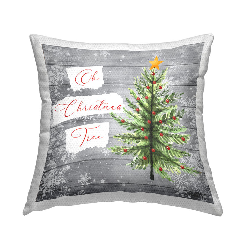 Coussin d'extérieur Oh Christmas Tree Winter