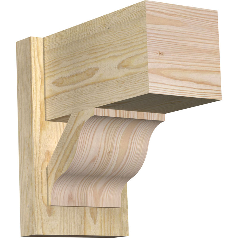Jeu de blocs Funston, 8" W Douglas Fir (Rough Sawn), P 14 po x H 14 po