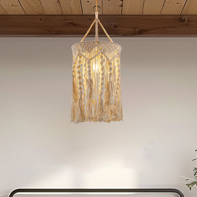 Luminaire suspendu blanc à 1 lumière Daleysa
