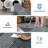 Machine Washable Rug for Living Rooms, Contemporary Stripe Printed Carpet, Soft Non Shedding Floor Covering for Bedroom Dining Room Office-1376896585