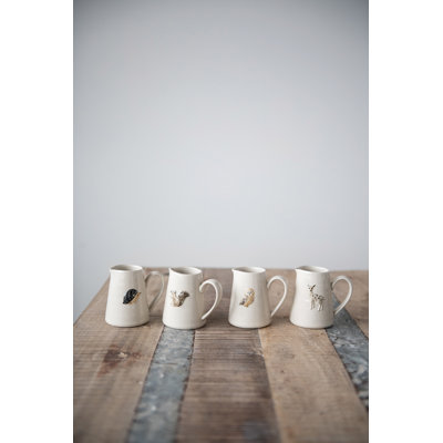 Avalo 32 fl. oz. Ceramic 4 - Piece Beverage Dispenser Set