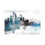 «Seattle Bluish Skylines», impression sur toile tendue-56365651