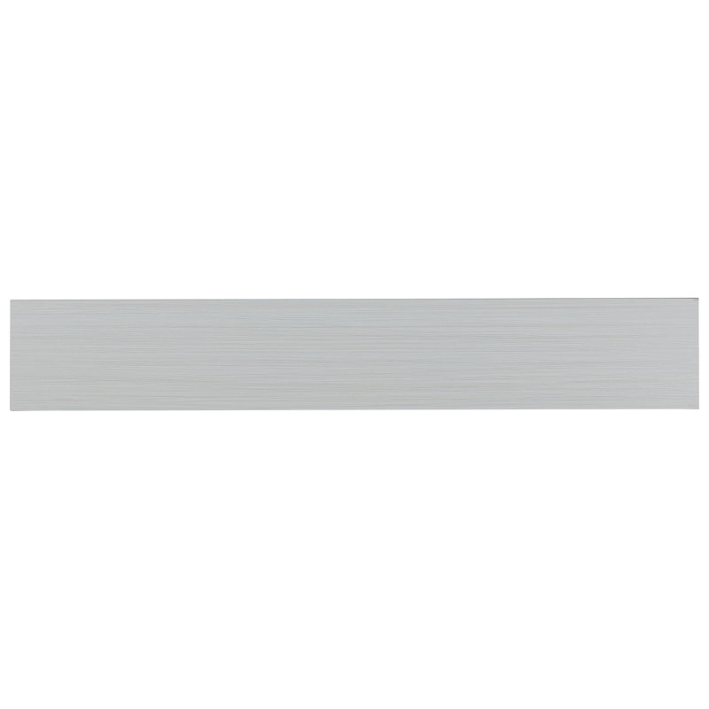 Fabrique 4" x 24" Porcelain Wood Look Tile, White