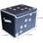 Large Dog Toys Storage Box 16" X 12" Pet Toy Storage Basket With Lid. Perfect Collapsible Canvas Bin For Cat Toys And Accessories Too